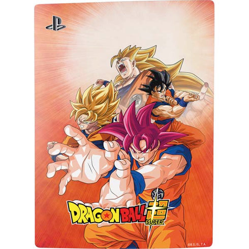 Dragon Ball Super Goku Evolution PS5 Digital Edition Console Skin